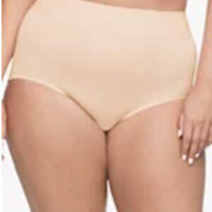 Warners® No Pinching No Problems® Tailored Brief 5738 Size 8  Nude color - NWOT